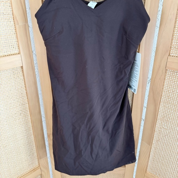 NWT LULULEMON ALIGN DRESS WITH BUILT IN SHORTS ESPRESSO BROWN SIZE 6 SMALL - Picture 6 of 7